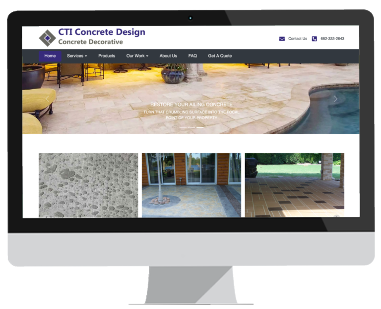 Portfolio CTI concrete design